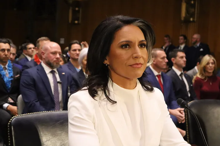 美國國家情報總監加巴德。 中央社