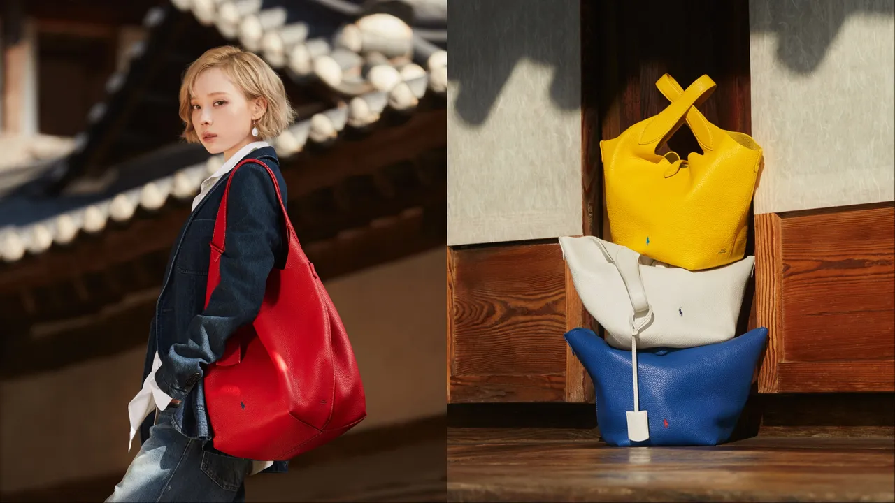 Winter拍攝Polo Ralph Lauren形象照。品牌提供