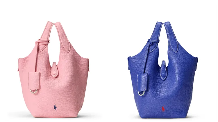 Polo Ralph Lauren Polo Play皮革小型托特斜背包，各1萬5880元。品牌提供