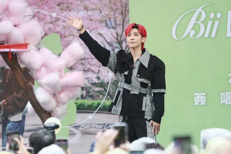 畢書盡演唱會嘉賓，掛保證會給大家驚喜。彭欣偉攝