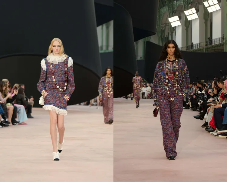 香奈兒2025秋冬大秀。品牌提供