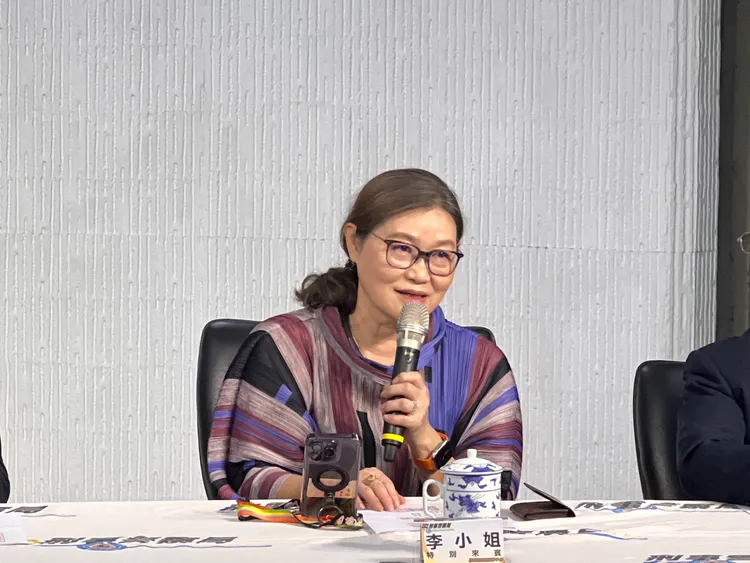 退休銀行襄理李小姐分享遭詐經過。警方提供