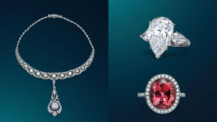 麥琪麥迪遜選戴的Tiffany珠寶。品牌提供