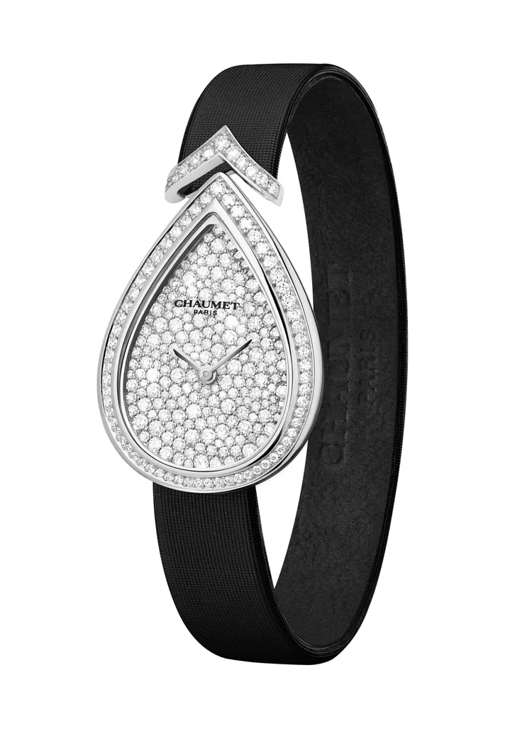 CHAUMET Joséphine Aigrette腕錶，104萬5400元。品牌提供
