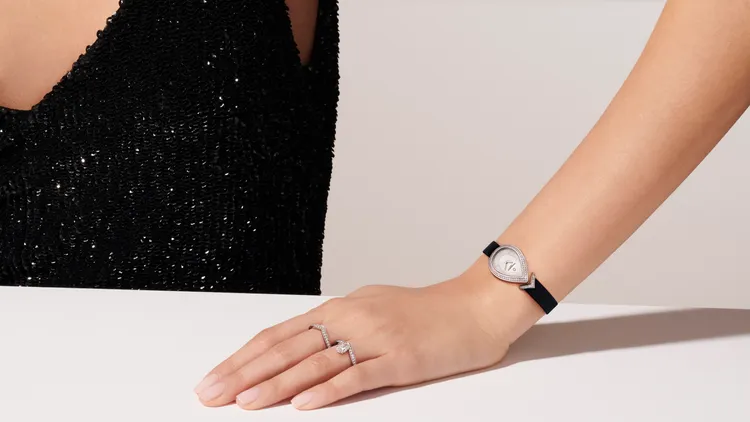 CHAUMET Joséphine Aigrette系列腕錶。品牌提供