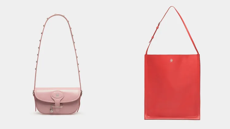 Bally Beckett斜背包（左）、Beckett托特包（右），各3萬8800元。品牌提供
