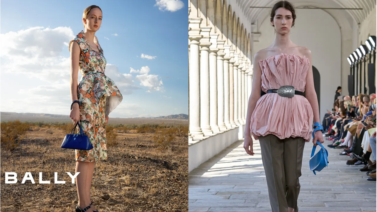 Bally 2025春夏系列。品牌提供