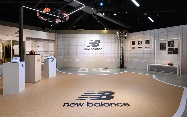 New Balance在西門概念店4樓打造限時特展。品牌提供
