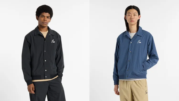 New Balance聯名大谷翔平系列夾克，各3880元。品牌提供