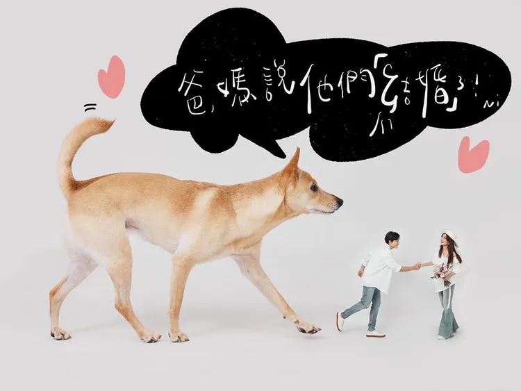 夏宇童、孫協志曬出與愛犬的合照。翻攝自孫協志FB