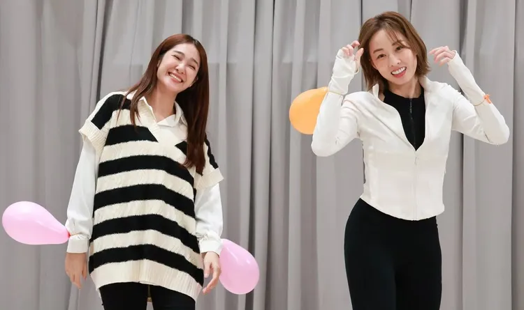 夏語心、邱子芯玩終極二選一。三立提供