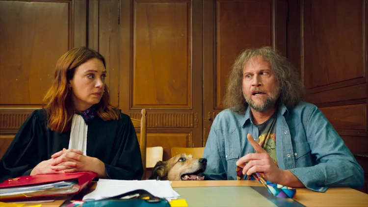 《被告汪星人》描述一場「狗咬人，人告狗」的訴訟案。台北双喜提供