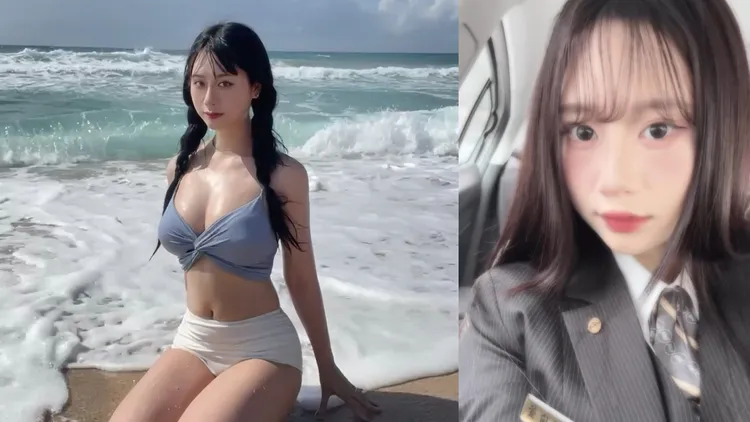 身為禮儀師的瑜萱，私底下其實是一位辣妹。翻攝當事人Threads