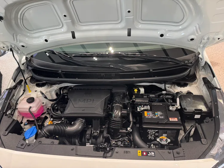 Kia全新Picanto動力採 1,197c.c.直列四缸自然進氣引擎，具備最大馬力79ps、峰值扭力11.5kgm，擁有18km/L的優異油耗表現。林浩昇攝