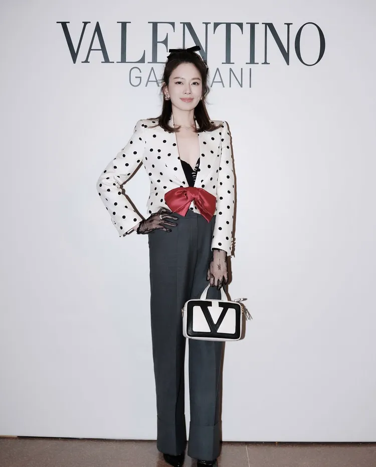 Melody出席Valentino位於上海的活動。翻攝Melody IG