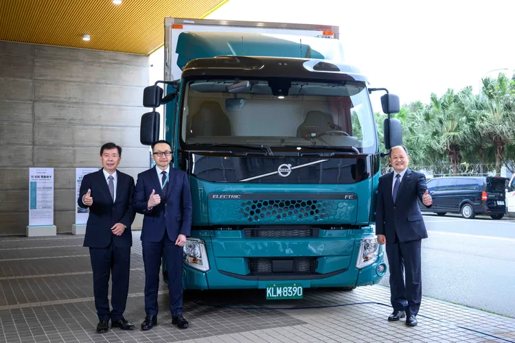 VOLVO FE 18.5噸醫藥電動冷鏈貨卡實現了零排放與高效能的完美結合。業者提供