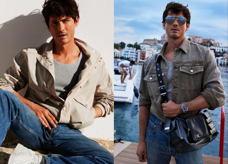 羅根勒曼以休閒樣貌秀出春夏魅力。品牌提供