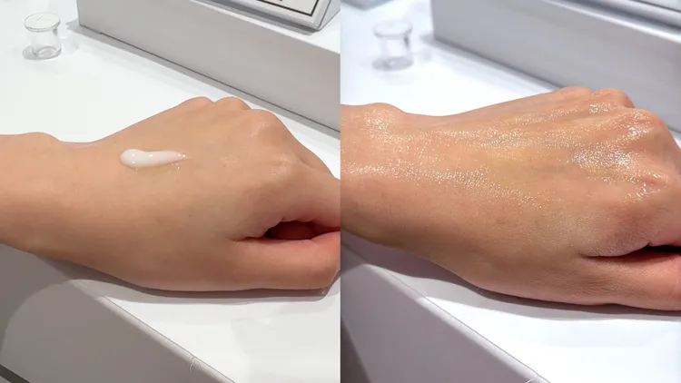 AHC醫美科研超秒晶透穀胱甘肽淡斑精華。張家玲攝