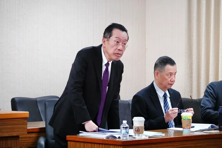 國防部長顧立雄。莊宗達攝