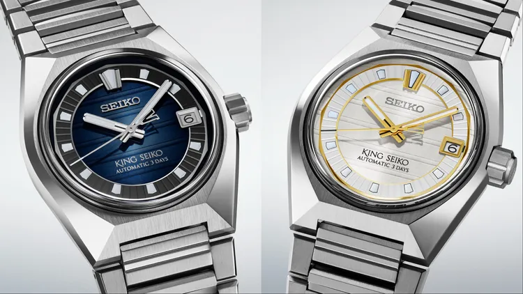 全新VANAC的嵌入式的12點鐘時標與秒針配重都呈現醒目的「V」形輪廓。品牌提供