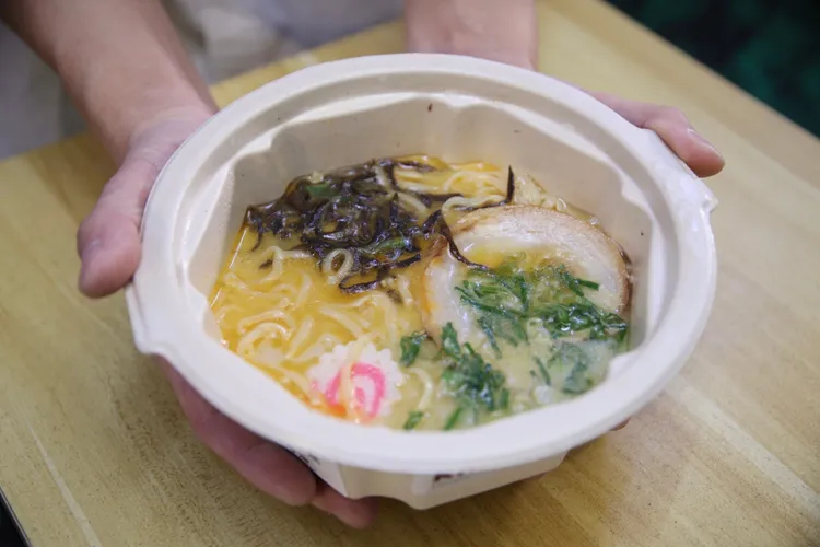 Yo-Kai Express生產的拉麵。彭欣偉攝