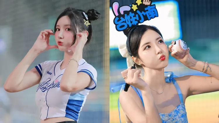 自稱「台妹小南」的南珉貞已來台發展一年時間。翻攝《@minjeong_w_》Threads