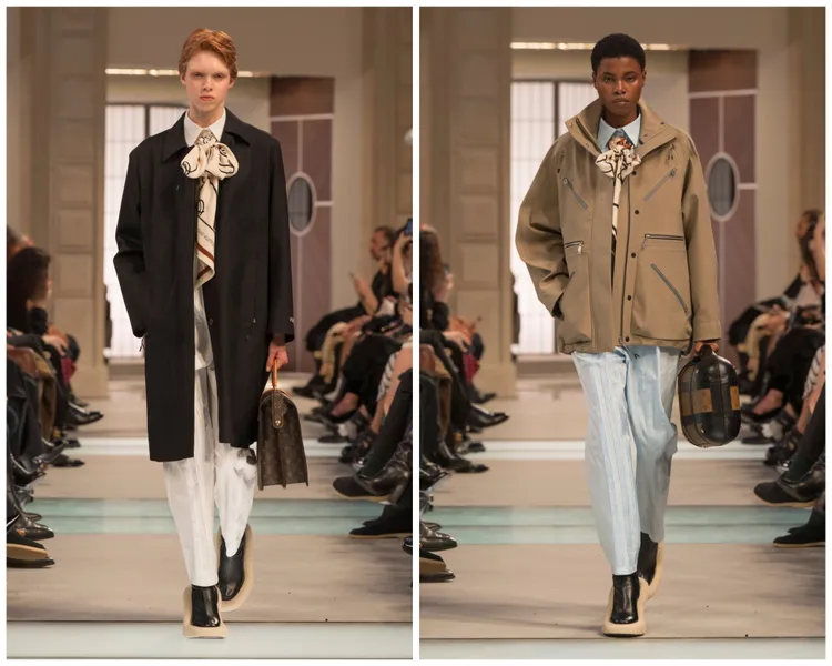 LV 2025秋冬女裝。品牌提供