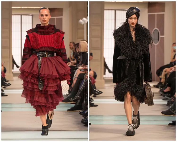 LV 2025秋冬女裝。品牌提供