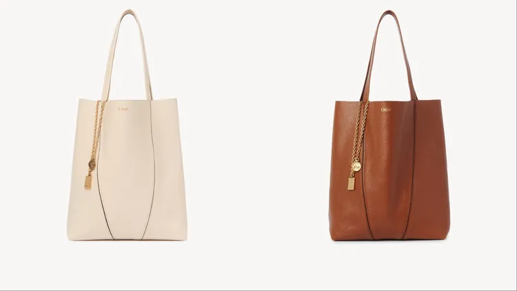 Chloé Spin中型托特包，各5萬5000元。品牌提供