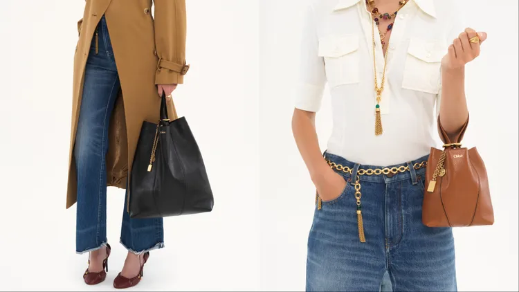 手把用金屬圈環豎起後可做手提使用。品牌提供