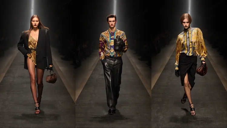 VERSACE 2025秋冬系列。品牌提供