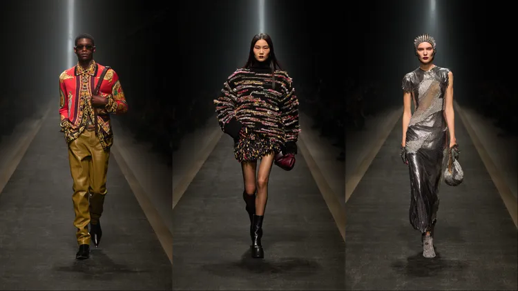 VERSACE 2025秋冬系列。品牌提供