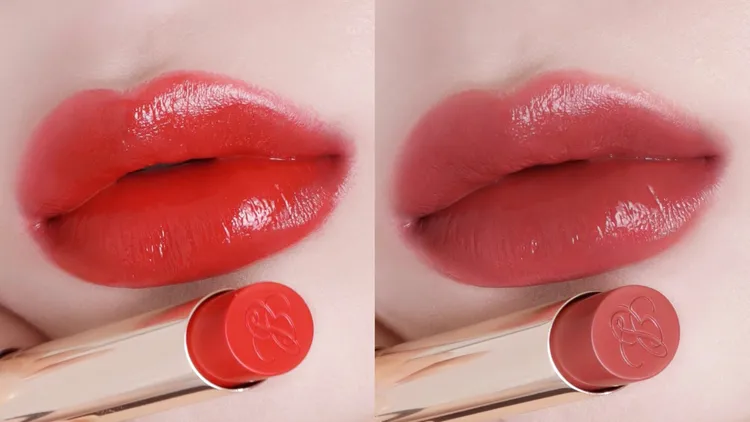 另兩款主打色#511帝王紅（左）與#753粉碧璽。品牌提供