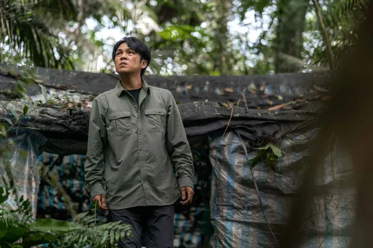 徐詣帆這次為自己主演的電影《獵人兄弟》獻唱宣傳曲。牽猴子提供