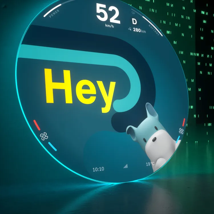 智慧個人語音助理Spike，直覺操作多項車內功能，帶來更智能、更流暢的互動體驗。原廠照片