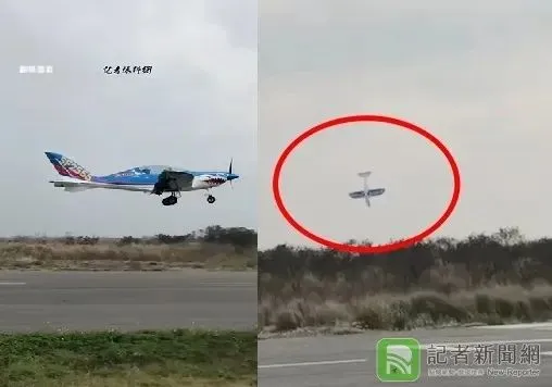 輕航機低空進場時發生意外，失速墜毀河床並起火燃燒，造成教官、學員雙亡。資料照片