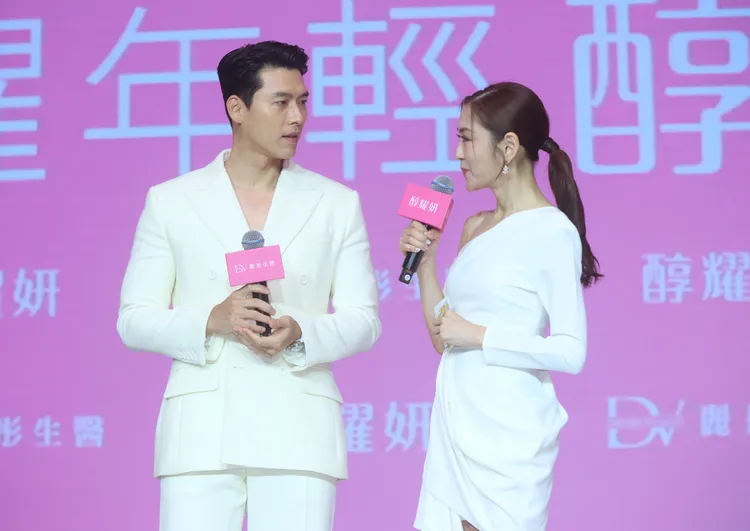 楊千霈（右）與玄彬。攝影中心攝