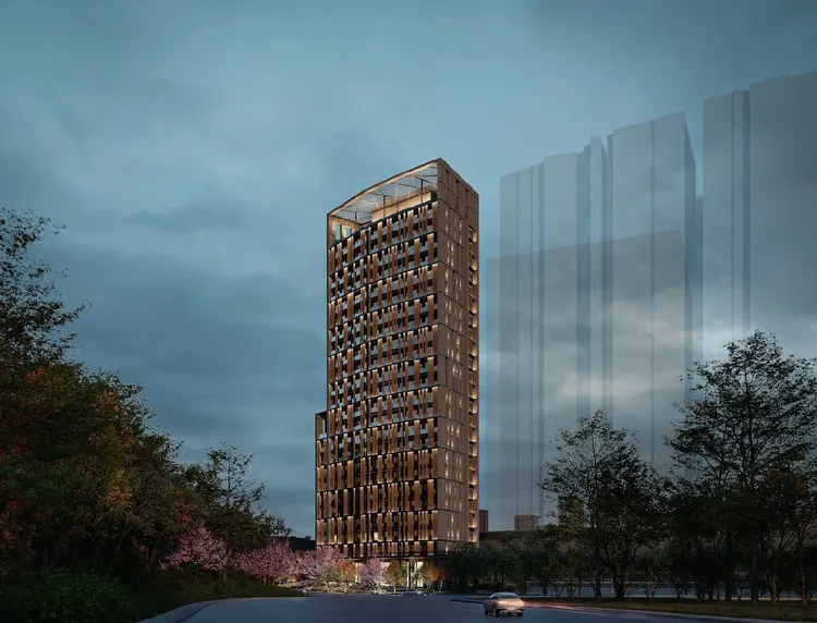 今日簽約外觀3D圖。國城建設提供