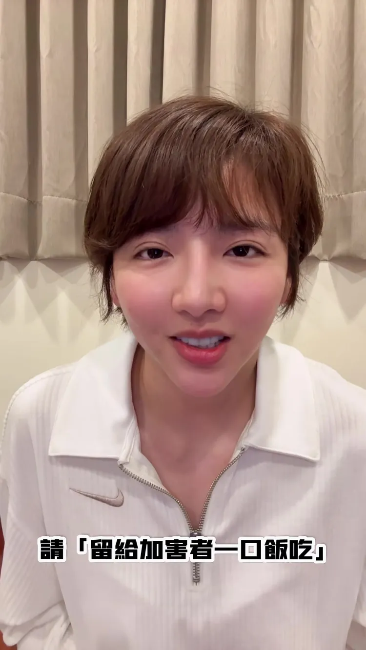 宋羽葤拍影片痛斥支持黃子佼復出的言論。翻攝宋羽葤臉書