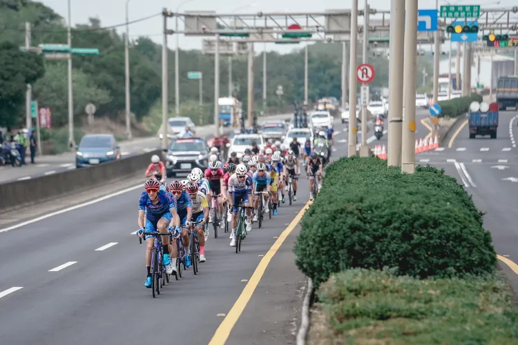 2025國際自由車環台賽桃園站3/17登場。交通大隊提供