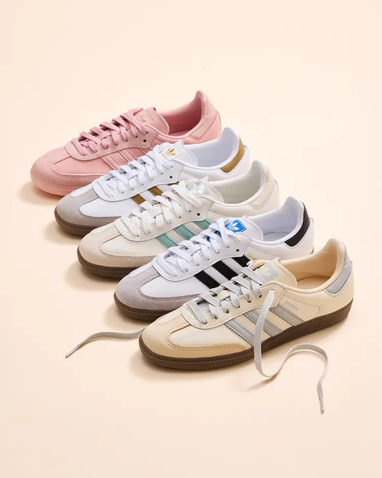 SAMBA換上一系列清新微春系配色。品牌提供