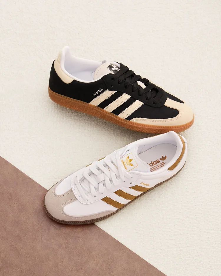 SAMBA也以焦糖奶油搭配簡約黑、白呈現不同風格。品牌提供