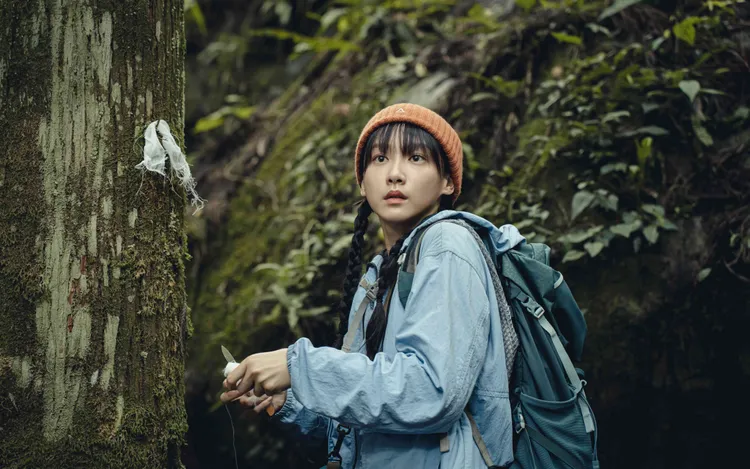 「文青女神」袁澧林開拍前努力惡補恐怖片。威視電影提供