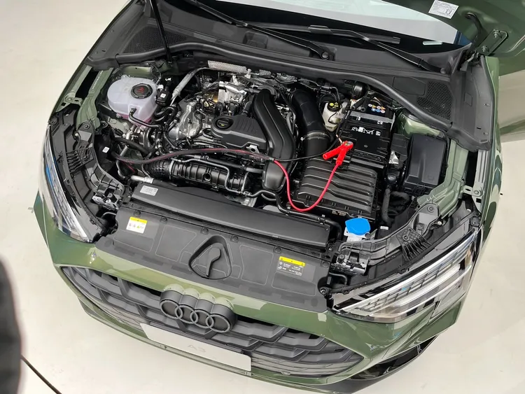 全新小改款A3 Sportback全面搭載1.5升輕型複合動力系統，35 TFSI車型具備150匹馬力與250Nm扭力，並搭載CoD主動汽缸管理系統。周奕豪攝