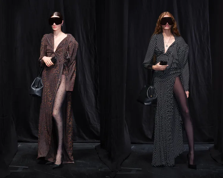 Balenciaga 2025秋冬系列。品牌提供