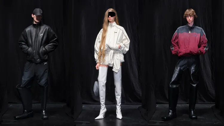 Balenciaga與PUMA的合作系列。品牌提供