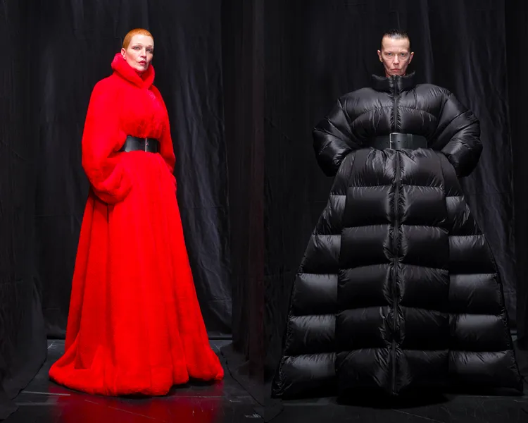 Balenciaga 2025秋冬系列。品牌提供