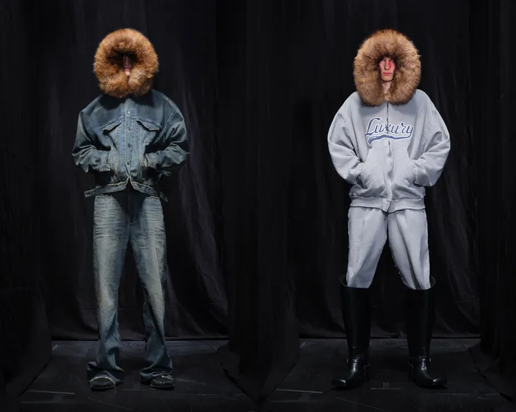 Balenciaga 2025秋冬系列。品牌提供