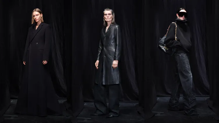 Balenciaga 2025秋冬系列。品牌提供