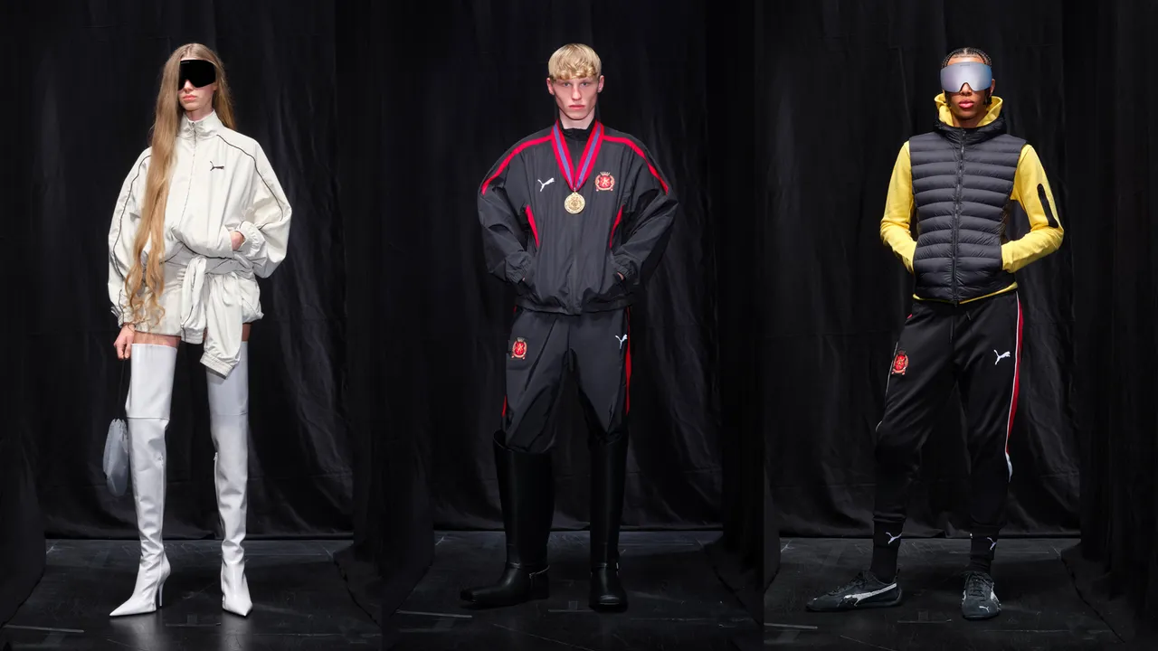 Balenciaga在巴黎時裝周發表了與PUMA的合作系列。品牌提供